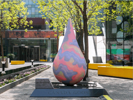 3D打印大鵝“DAY ANYWHERE”裝置藝術